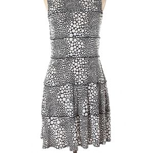 PERCEPTIONS New York Black & White Dress Sz 8